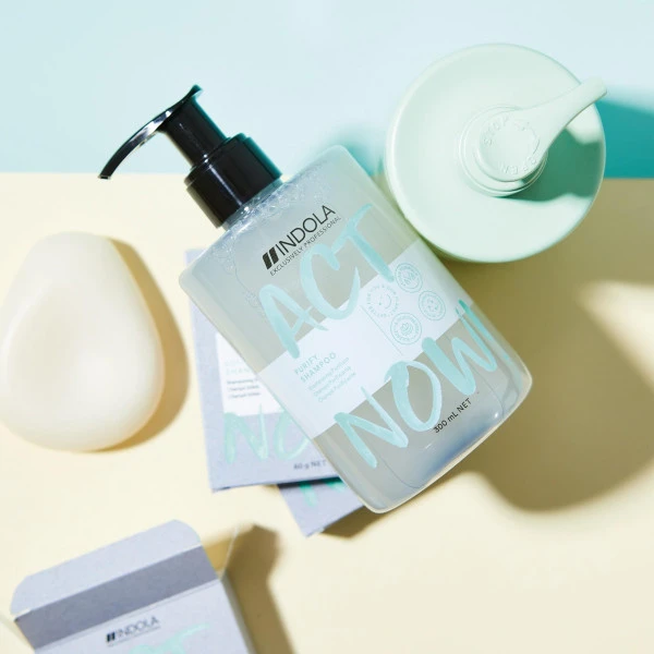 Shampooing Purifiant ACT NOW 300ML INDOLA 4 Shampooing Purifiant ACT NOW 300ML INDOLA - Image 2