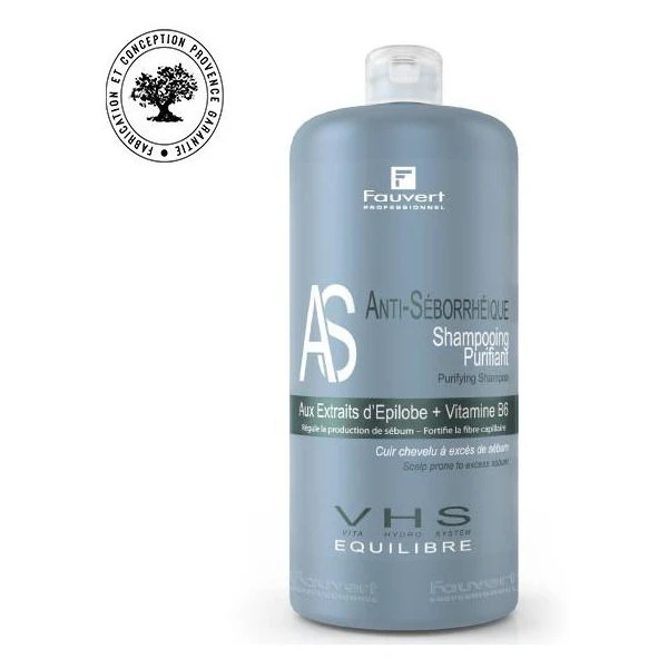 Shampooing Purifiant Cheveux à Tendance Grasse Fauvert Professionnel 1L 3 Shampooing Purifiant Cheveux à Tendance Grasse Fauvert Professionnel 1L