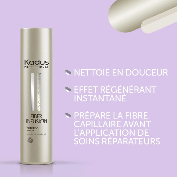 Shampooing Reconstruction Fiber Infusion Kadus 250ML 4 Shampooing Reconstruction Fiber Infusion Kadus 250ML - Image 2