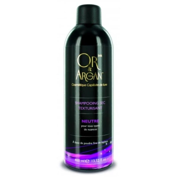 Shampooing Sec Texturisant Reflet Neutre OR & ARGAN 400ML 3 Shampooing Sec Texturisant Reflet Neutre OR & ARGAN 400ML