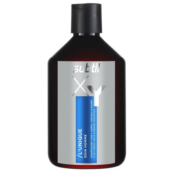 Shampooing Unique 3-en-1 Homme Subtil 500ML 3 Shampooing Unique 3-en-1 Homme Subtil 500ML