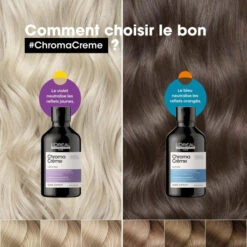 Shampooing Violet Chroma Crème L'Oréal Professionnel 300ML -Beauty Care Soldes shampooing violet chroma creme l oreal professionnel 300ml 5