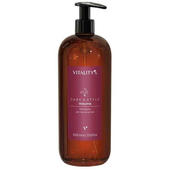 Shampooing Volume Care & Style Vitality's 1L 3 Shampooing Volume Care & Style Vitality's 1L
