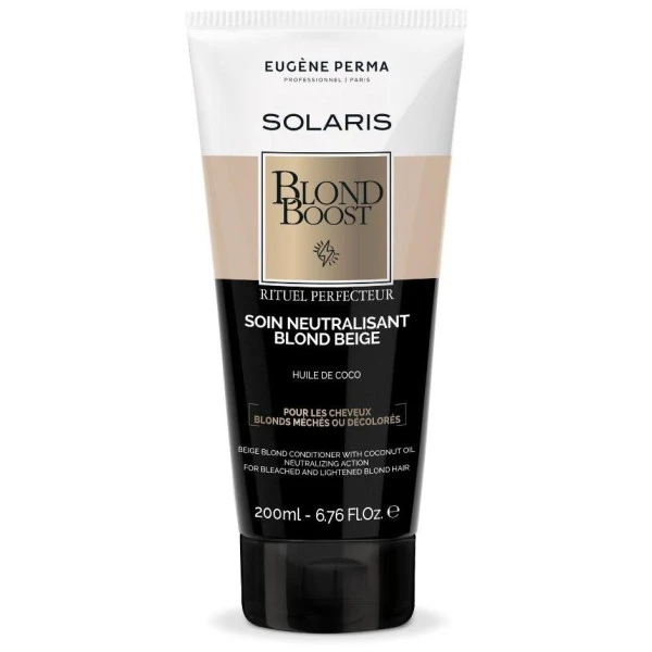 Soin Neutralisant Blond Beige Blond Boost Solaris EUGENE PERMA 200ML 3 Soin Neutralisant Blond Beige Blond Boost Solaris EUGENE PERMA 200ML