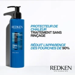 Soin Thermoprotecteur Fortifiant Play Safe Extreme Redken 200ML -Beauty Care Soldes soin thermoprotecteur fortifiant play safe extreme redken 200ml 3