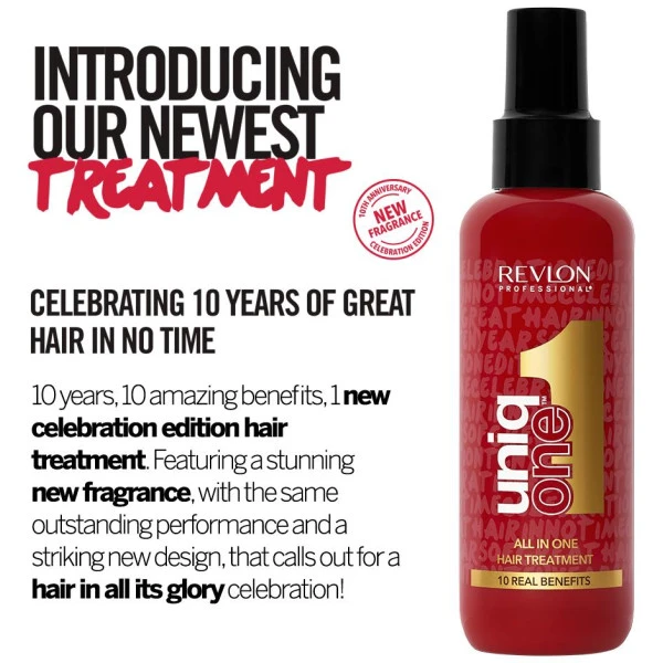 Spray 10-en-1 édition Célébration UniqOne Revlon 150ML 10 Spray 10-en-1 édition Célébration UniqOne Revlon 150ML - Image 8