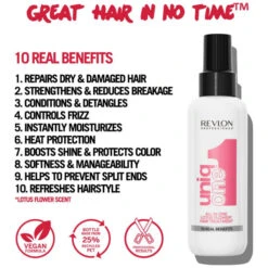 Spray 10-en-1 Lotus UniqOne Revlon 150ML 11 Spray 10-en-1 Lotus UniqOne Revlon 150ML -Beauty Care Soldes spray 10 en 1 lotus uniqone revlon 150ml 3