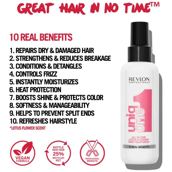 Spray 10-en-1 Lotus UniqOne Revlon 150ML 6 Spray 10-en-1 Lotus UniqOne Revlon 150ML - Image 4