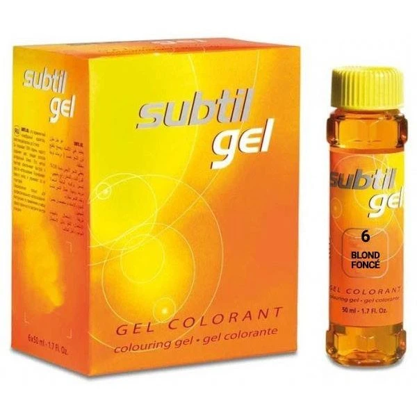 Subtil Gel N°6 Blond Foncé 50 ML 3 Subtil Gel N°6 Blond Foncé 50 ML