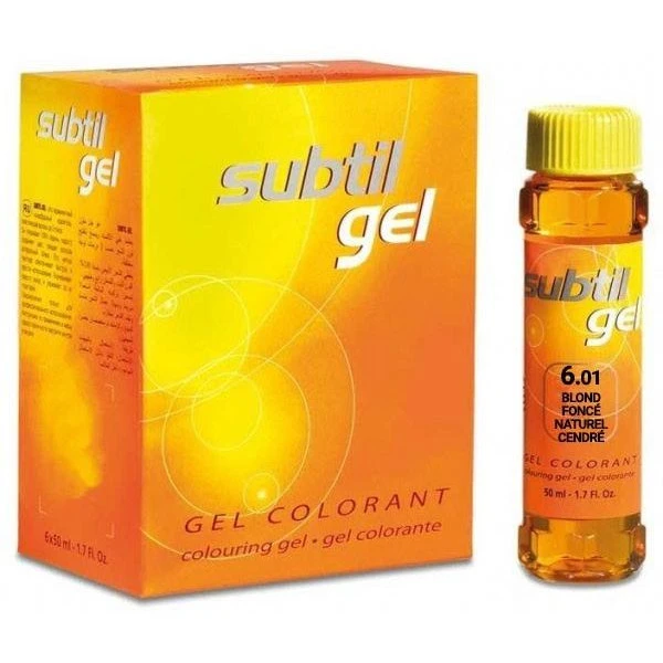 Subtil Gel N°6.01 Blond Foncé Naturel Cendré 50 ML 3 Subtil Gel N°6.01 Blond Foncé Naturel Cendré 50 ML