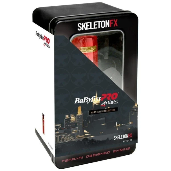 Tondeuse De Précision SkeletonFx Rouge 4artists BaByliss Pro 4 Tondeuse De Précision SkeletonFx Rouge 4artists BaByliss Pro - Image 2