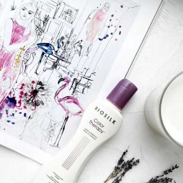 Traitement Sans Rinçage Lock & Protect Color Therapy Biosilk 167ML 4 Traitement Sans Rinçage Lock & Protect Color Therapy Biosilk 167ML - Image 2