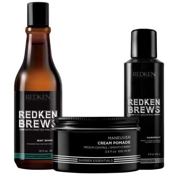 Trio Mint Clean Redken Brew 3 Trio Mint Clean Redken Brew